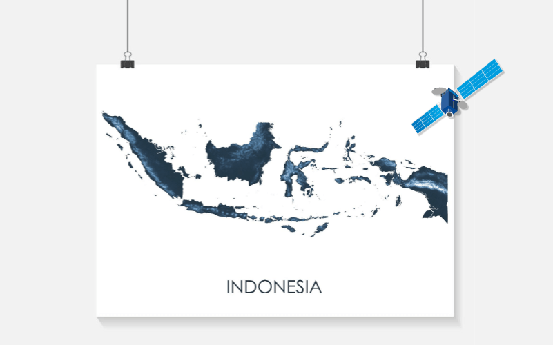 indonesia dan satelit