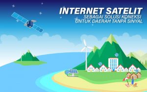 Internet Satelit sebagai solusi akses Internet untuk daerah susah sinyal